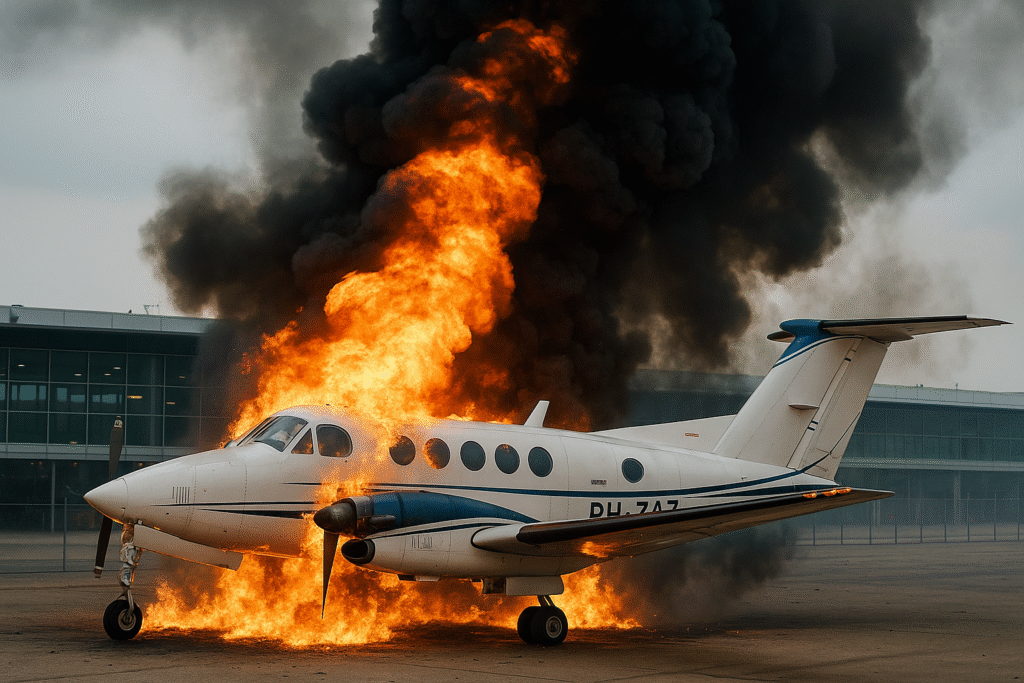 यूके से नीदरलैंड जा रहे विमान की भीषण दुर्घटना में सभी यात्रियों की मौत लंदन साउथेंड एयरपोर्ट हादसा: टेकऑफ़ के बाद विमान क्रैश, कोई नहीं बचा UK से नीदरलैंड जाने वाला विमान दुर्घटनाग्रस्त, चारों यात्रियों की दर्दनाक मौत Beechcraft विमान हादसा: उड़ान भरते ही हुआ क्रैश, सभी लोगों की जान गई लंदन से उड़ा और मौत में बदल गई उड़ान: विमान हादसे में कोई जीवित नहीं बचा नीदरलैंड जा रहा विमान दुर्घटनाग्रस्त, यात्रियों की मौत से मचा हड़कंप UK से Netherlands जा रही मेडिकल फ्लाइट क्रैश हुई, सभी की दर्दनाक मौत