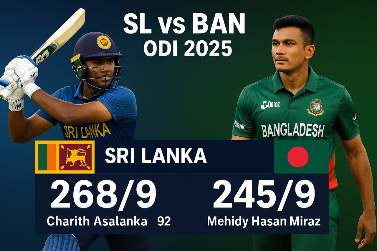 sri lanka vs bangladesh charith asalanka sri lanka national cricket team vs bangladesh national cricket team match scorecard taskin ahmed mustafizur rahman mehidy hasan miraz sl vs ban milan rathnayake srilanka vs bangladesh sl vs ban odi 2025 bangladesh national cricket team sl vs ban odi sri lanka national cricket team sri vs ban sl vs ban live
