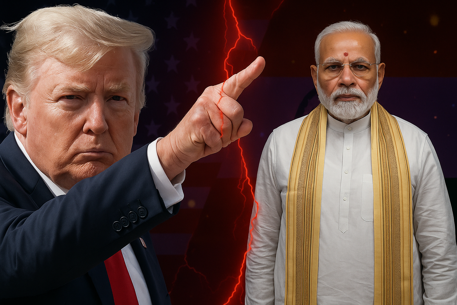 Narendra-Modi-and-Donald-Trump-on-India-25-Tariff