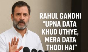 Rahul Gandhi blame to BJP for Vote Theft